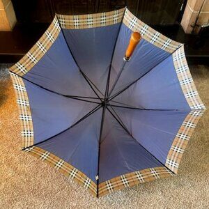 Giant Burberry Umbrella